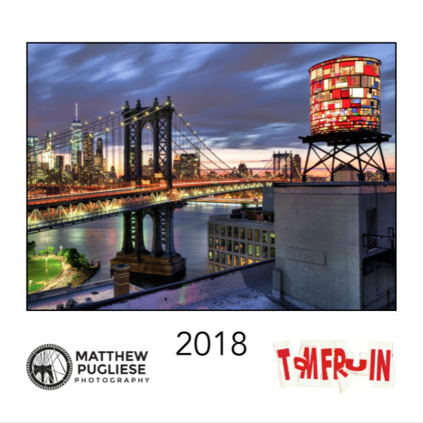 2018 Tom Fruin Calendar